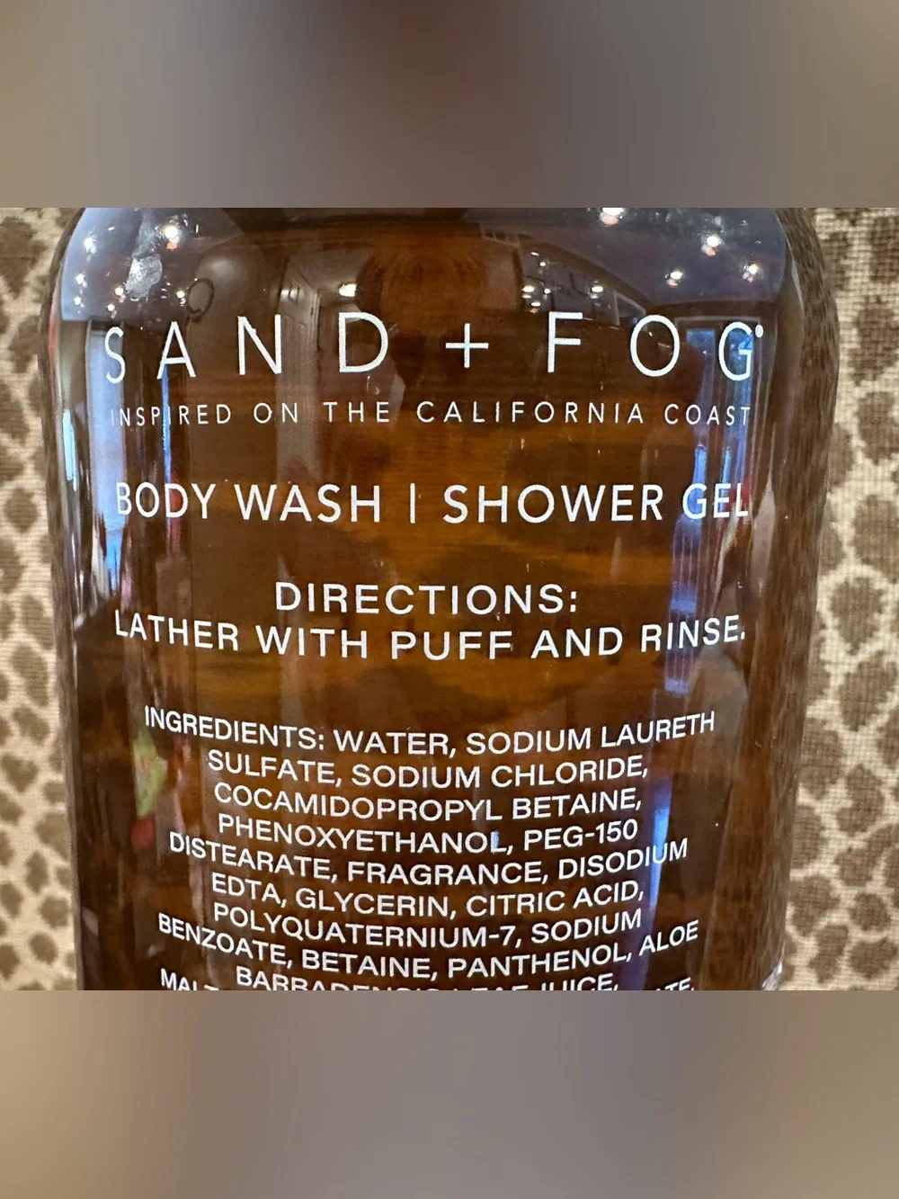 Sand + Fog new sand